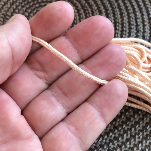 5/$10  9 YARDS 2MM Paracord Parachute Cord  PEACHY PINK - Picture 4 of 5
